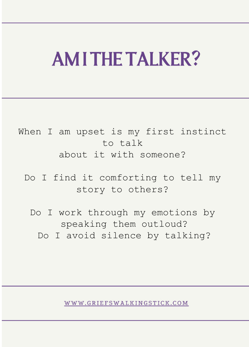 The Talker card – back