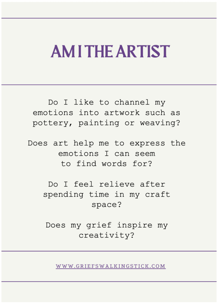 The Artist Card back